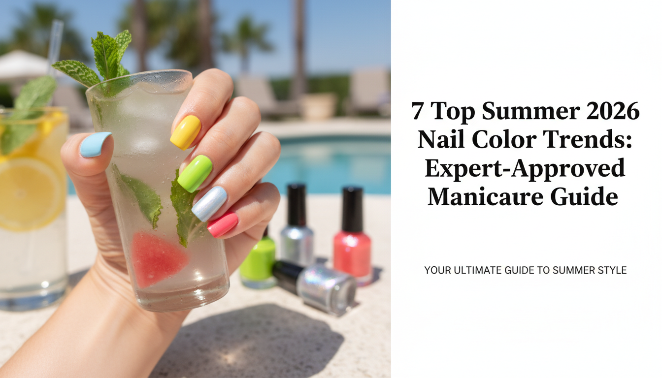7 Top Summer 2026 Nail Color Trends: Expert-Approved Manicure Guide