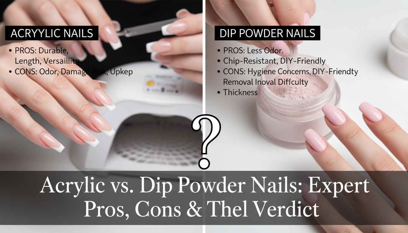 Acrylic vs. Dip Powder Nails: Expert Pros, Cons & The Final Verdict