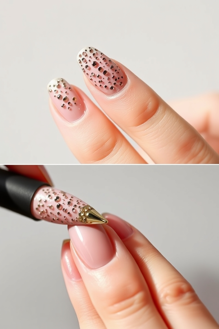repair peeling nails step