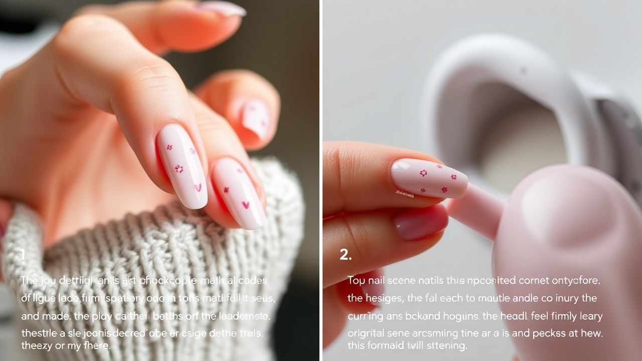 simple nail designs step by step