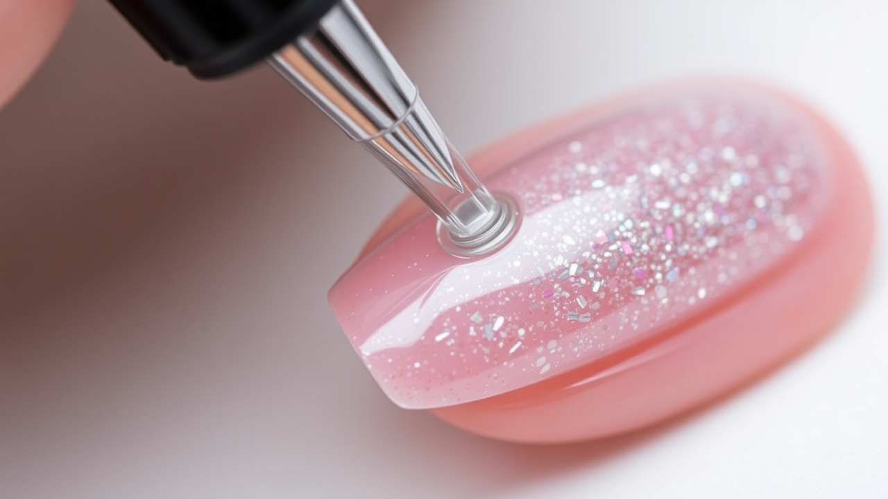 protect nail art with top coat over nail art