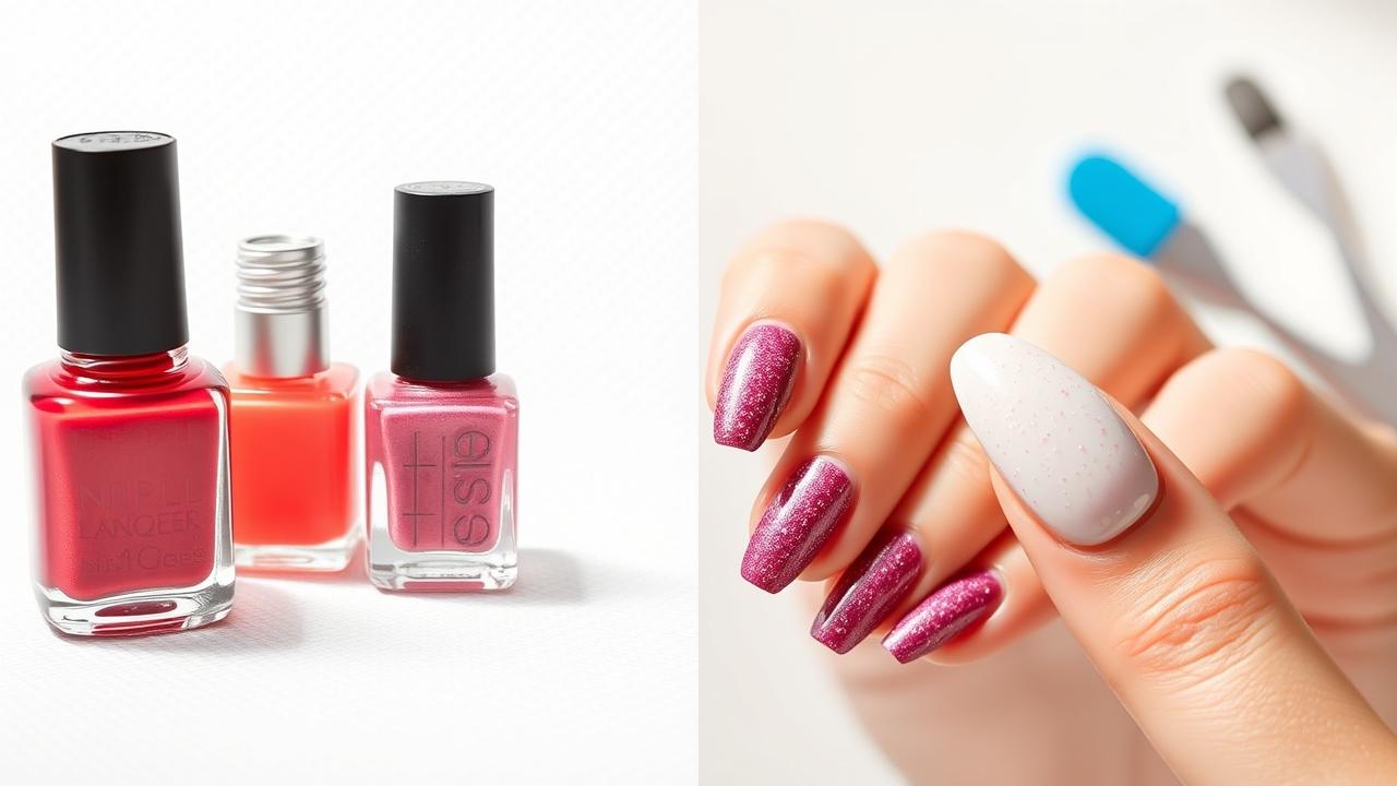 Elegant bridal manicure with simple wedding nails detail